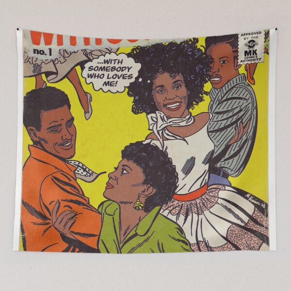 Item preview, I Wanna Dance With Somebody Comic Book Parody designed and sold by FineArtofMK.