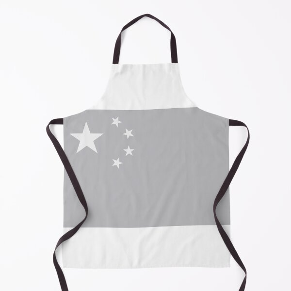 Item preview, Minimalist Grayscale China Flag designed and sold by T-domain.