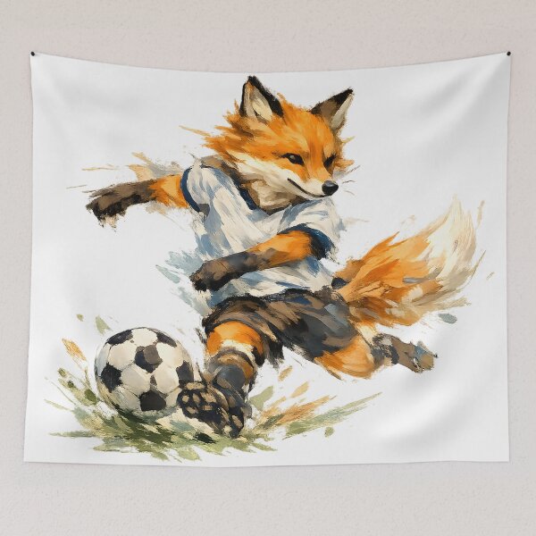 Item preview, Fox on Fire: The Beautiful Game designed and sold by Santuário da Bicharada.