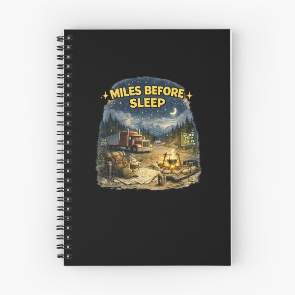 Item preview, Miles Before Sleep Truck designed and sold by RetroPlus.