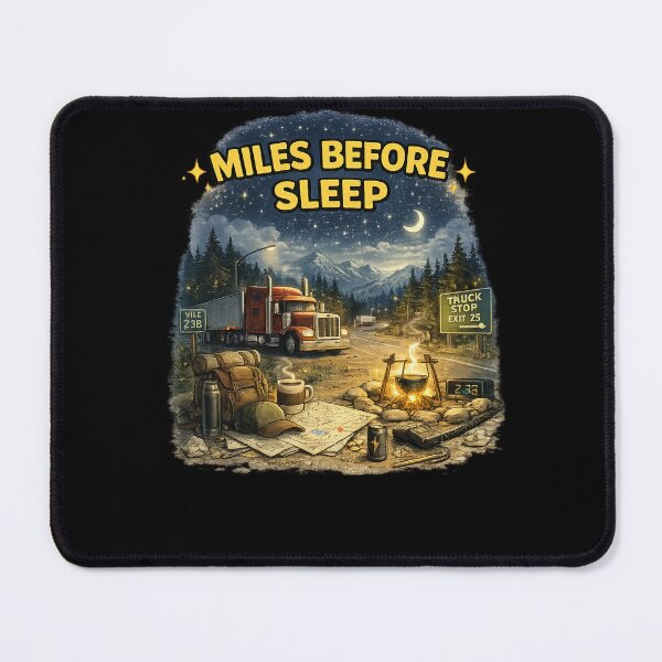 Item preview, Miles Before Sleep Truck designed and sold by RetroPlus.