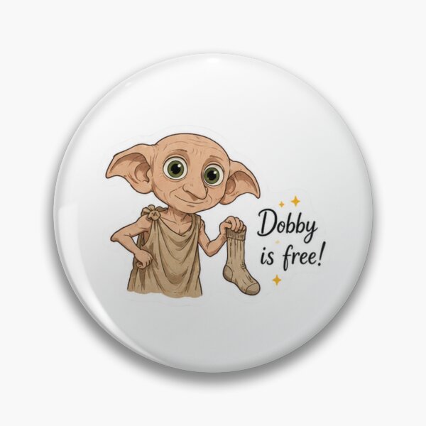 Item preview, Dobby Is Free | Cute Magical House Elf Fantasy Vinyl Decal designed and sold by suh shop.