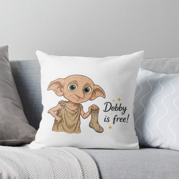 Item preview, Dobby Is Free | Cute Magical House Elf Fantasy Vinyl Decal designed and sold by suh shop.