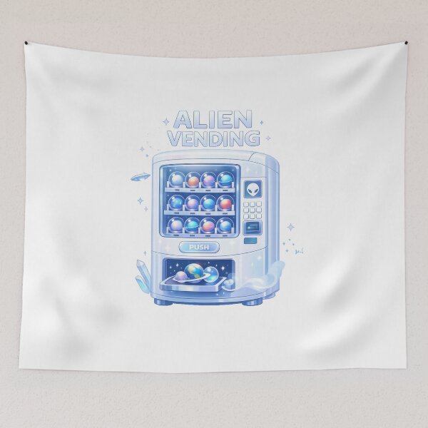 Item preview, Opal Alien Vending Machine Aliencore Graphic designed and sold by TheRealTaria.