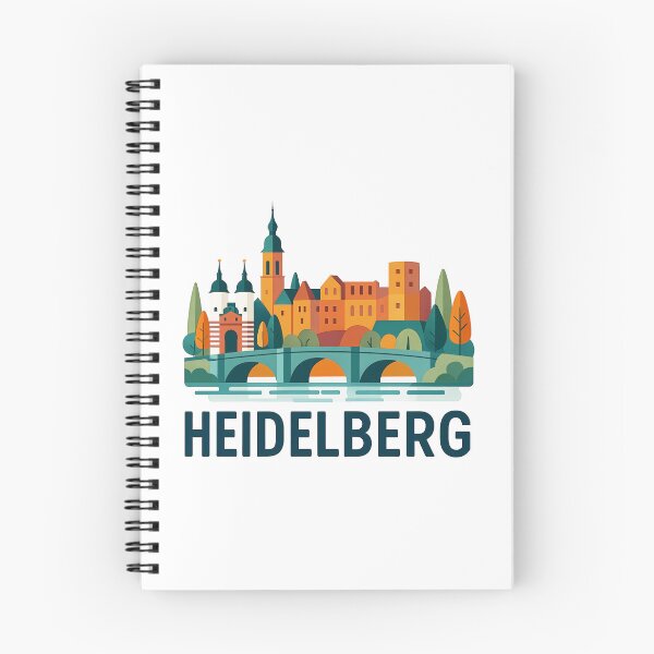 Item preview, Heidelberg Germany Travel Souvenir - Castle & Old Bridge Art designed and sold by OzzFrequency.