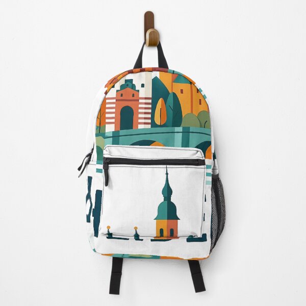 Item preview, Heidelberg Germany Travel Souvenir - Castle & Old Bridge Art designed and sold by OzzFrequency.