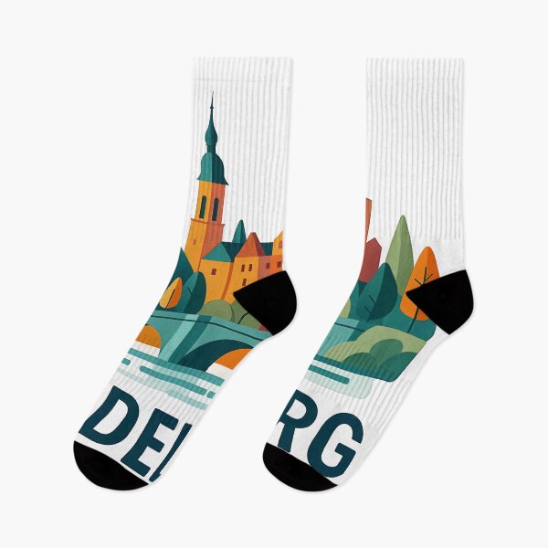 Item preview, Heidelberg Germany Travel Souvenir - Castle & Old Bridge Art designed and sold by OzzFrequency.