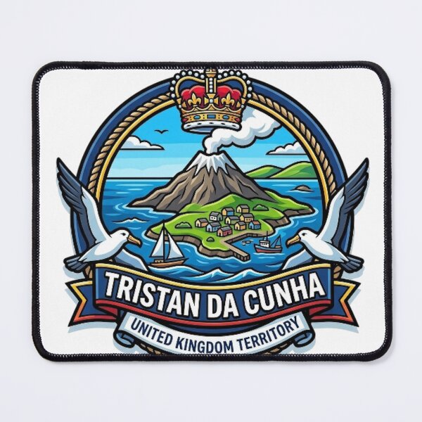 Item preview, TRISTAN DA CUNHA designed and sold by likbatonboot.