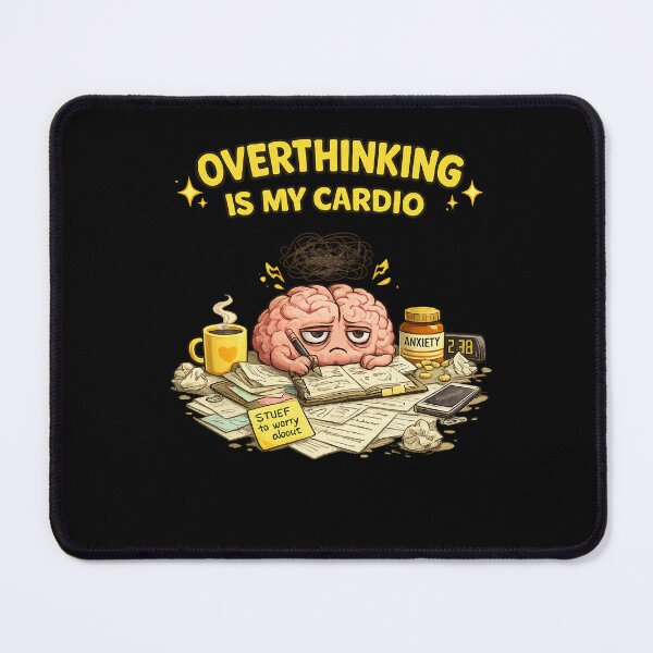 Item preview, Overthinking Is My Cardio designed and sold by RetroPlus.