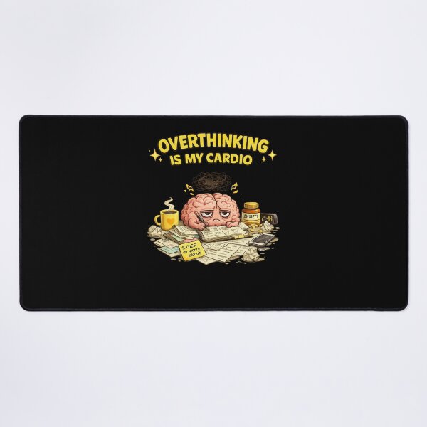 Item preview, Overthinking Is My Cardio designed and sold by RetroPlus.