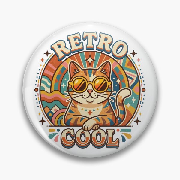 Item preview, Retro Cat Vintage Flat Vector Aesthetic T-Shirt Design designed and sold by Bangcen.