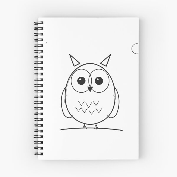 Item preview, Sketchy Owl designed and sold by Slortbarn.