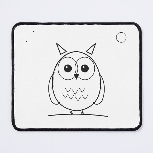 Item preview, Sketchy Owl designed and sold by Slortbarn.