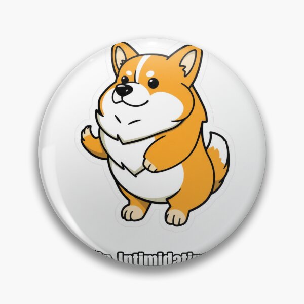 Item preview, Corgi - Floofed Up Intimidating Maybe - Funny Corgi Gift designed and sold by pawdrops.