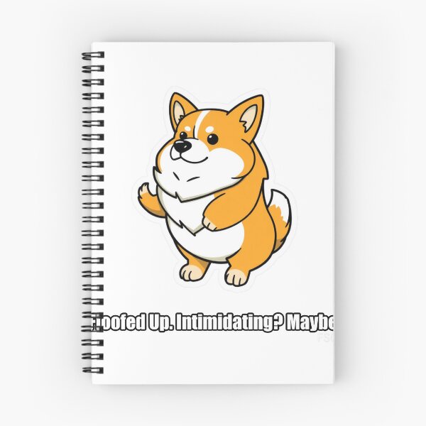 Item preview, Corgi - Floofed Up Intimidating Maybe - Funny Corgi Gift designed and sold by pawdrops.
