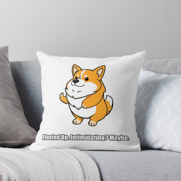 Item preview, Corgi - Floofed Up Intimidating Maybe - Funny Corgi Gift designed and sold by pawdrops.