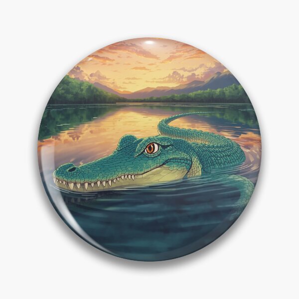 Item preview, Crocodile at Dusk designed and sold by PTB-SHOP.