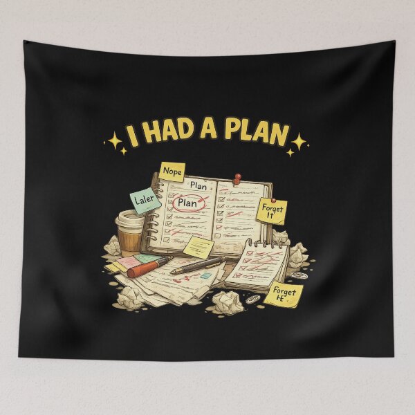 Item preview, I Had a Plan Funny ADHD designed and sold by RetroPlus.