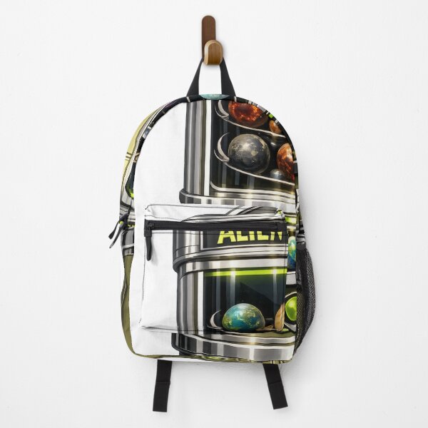 Item preview, Chrome Neo Deco Alien Vending Machine Aliencore Graphic designed and sold by TheRealTaria.