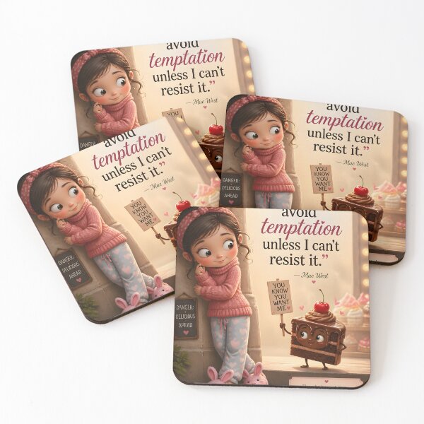 Item preview, Mae West Quote  Irresistible Temptation designed and sold by sigmaartstudio.