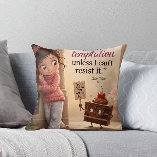 Item preview, Mae West Quote  Irresistible Temptation designed and sold by sigmaartstudio.