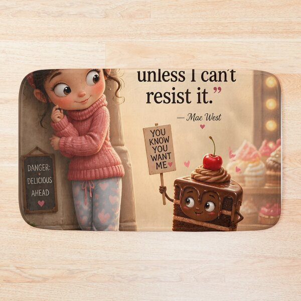 Item preview, Mae West Quote  Irresistible Temptation designed and sold by sigmaartstudio.