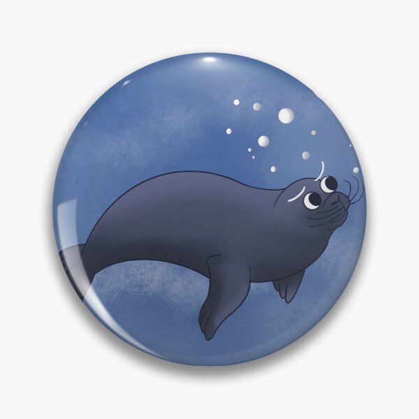 Item preview, seal underwater - cartoon ocean illustration designed and sold by Mohr-Color.