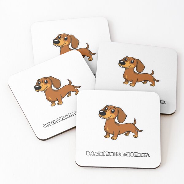 Item preview, Dachshund - Detected You From 400 Meters - Funny Dachshund Gift designed and sold by pawdrops.