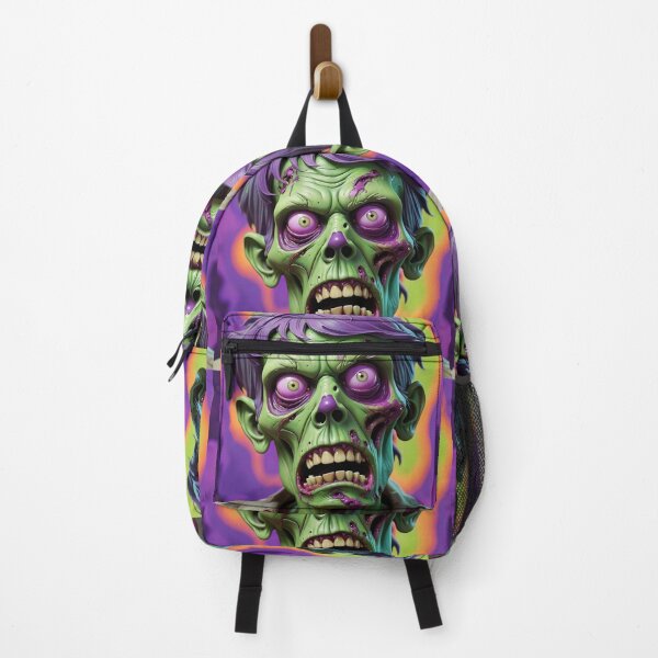 Item preview, Halloween Purple Green Zombie Undead Walking Dead designed and sold by GaffaDesigns.
