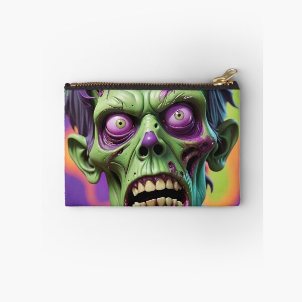 Item preview, Halloween Purple Green Zombie Undead Walking Dead designed and sold by GaffaDesigns.