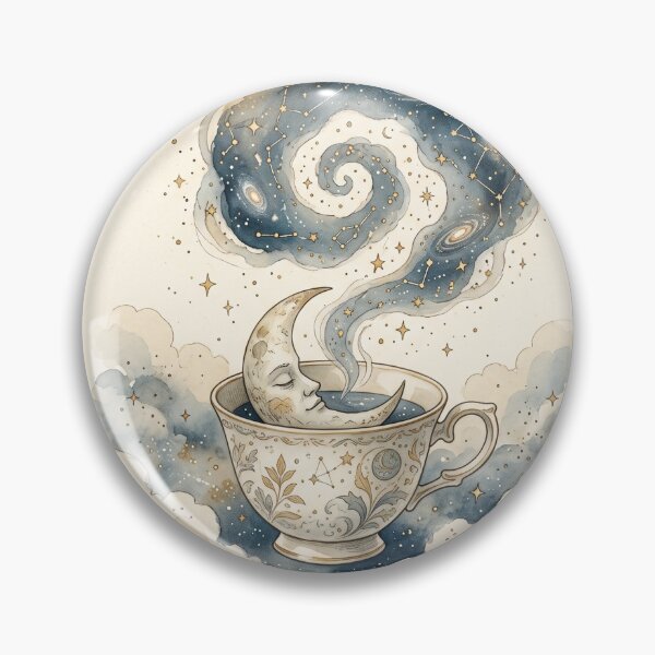 Item preview, Pocket Moon | A Tiny Universe in a Teacup designed and sold by WonderLayer.