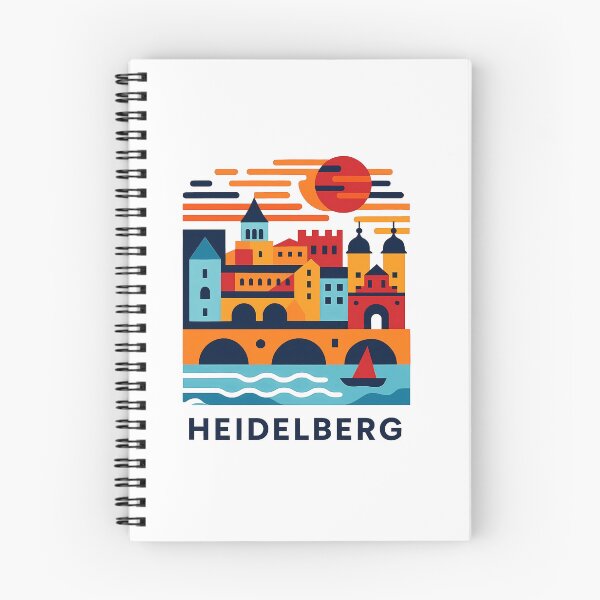 Item preview, Heidelberg Germany Travel Souvenir - Castle & Old Bridge Art designed and sold by OzzFrequency.