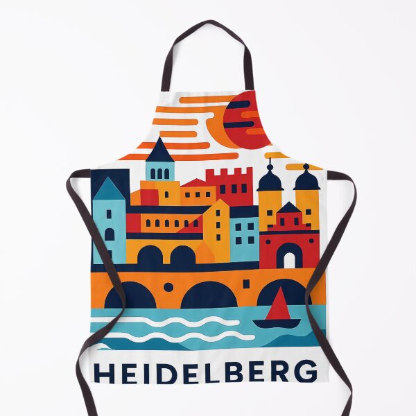 Item preview, Heidelberg Germany Travel Souvenir - Castle & Old Bridge Art designed and sold by OzzFrequency.
