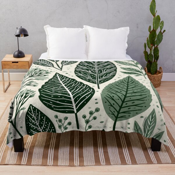 Item preview, Botanical Green Leaves Seamless Pattern All-Over-Print designed and sold by VectorForge.