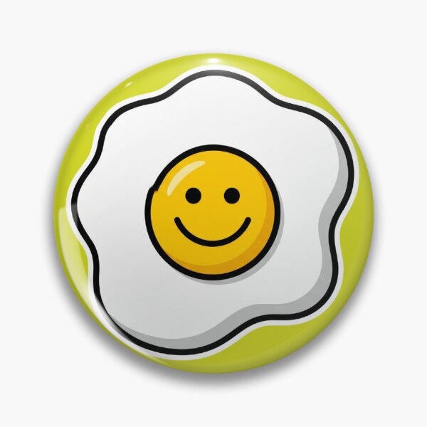 Item preview, Cute Yellow Fried Egg Smiley Aesthetic Pattern designed and sold by yPaladino432.