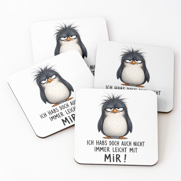 Item preview, Ich Habs Doch Auch Nicht Immer Leicht Mit Mir Penguin designed and sold by yoddel.