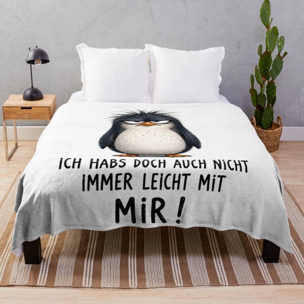 Item preview, Ich Habs Doch Auch Nicht Immer Leicht Mit Mir Penguin designed and sold by yoddel.