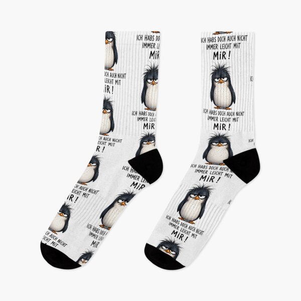 Item preview, Ich Habs Doch Auch Nicht Immer Leicht Mit Mir Penguin designed and sold by yoddel.