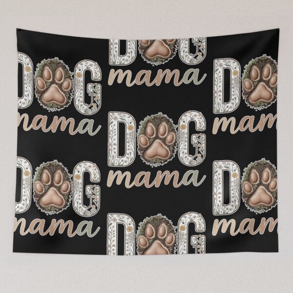 Item preview, Dog Mama Shirt – Cute Fur Mama Graphic for Dog Lovers designed and sold by New Texas Republic.
