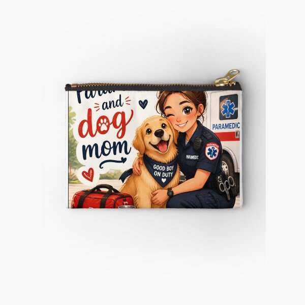 Item preview, Paramedic and Dog Mom — Funny Paramedic Dog Mom Gift Shirt designed and sold by DoggyDayLove.