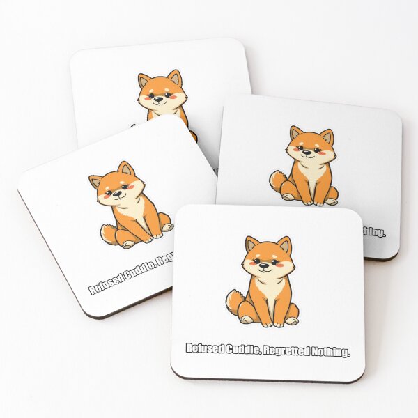 Item preview, Shiba Inu - Refused Cuddle Regretted Nothing - Funny Shiba Gift designed and sold by pawdrops.