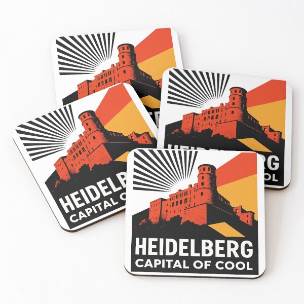Item preview, Heidelberg Germany Travel Souvenir - Castle & Old Bridge Art designed and sold by OzzFrequency.