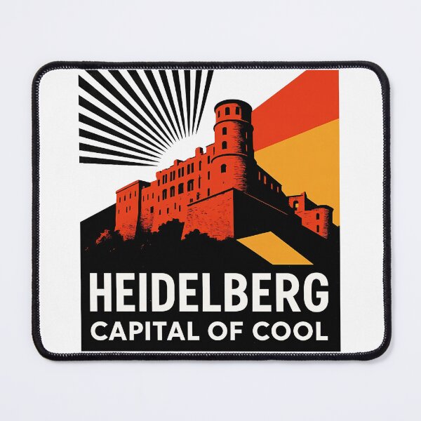 Item preview, Heidelberg Germany Travel Souvenir - Castle & Old Bridge Art designed and sold by OzzFrequency.