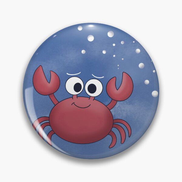 Item preview, crabe underwater - cartoon ocean illustration designed and sold by Mohr-Color.