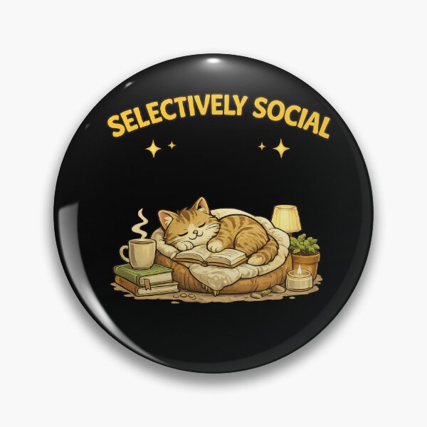 Item preview, Selectively Social designed and sold by RetroPlus.