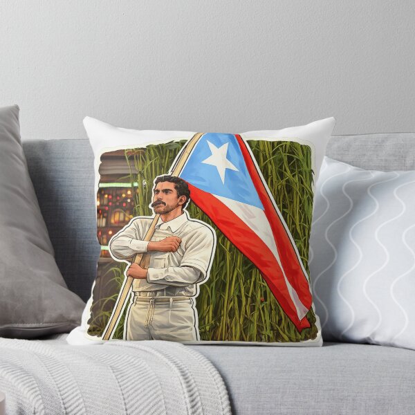 Item preview, Bad Bunny Superbowl Half-Time show Puerto Rican Flag Cartoon designed and sold by vzastoree.