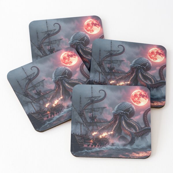 Item preview, Colossal Monster Octopus designed and sold by zakvisuals.