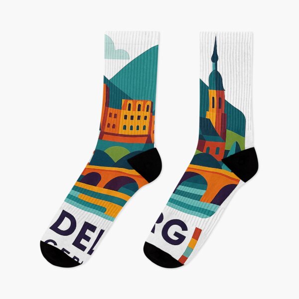 Item preview, Heidelberg Germany Travel Souvenir - Castle & Old Bridge Art designed and sold by OzzFrequency.