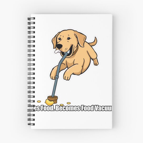 Item preview, Labrador - Sees Food Becomes Food Vacuum - Funny Lab Gift designed and sold by pawdrops.