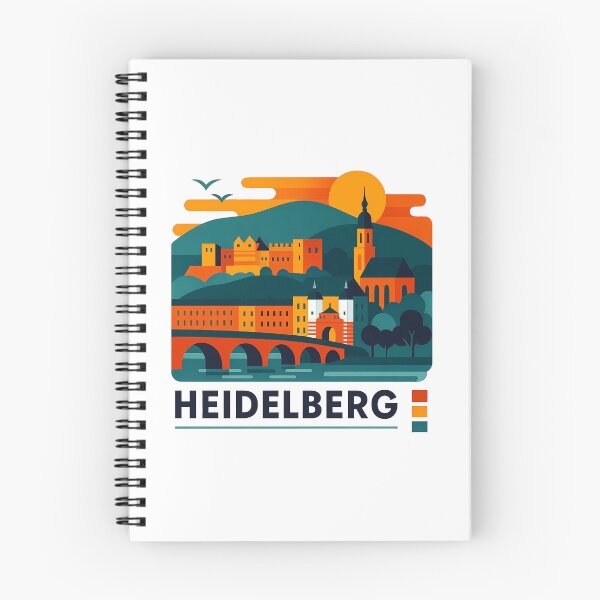 Item preview, Heidelberg Germany Travel Souvenir - Castle & Old Bridge Art designed and sold by OzzFrequency.